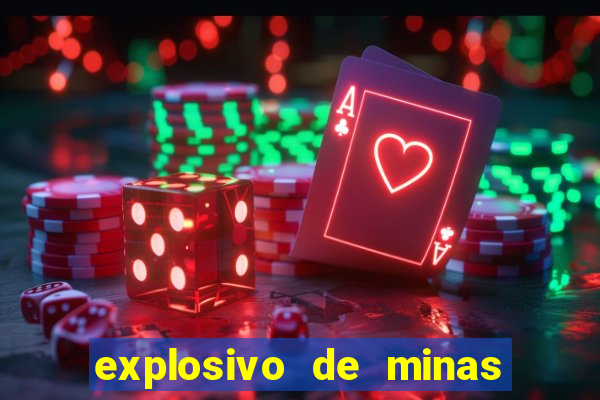 explosivo de minas 3 letras