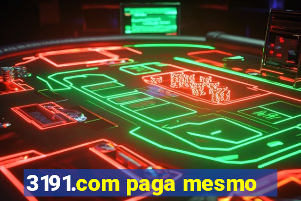 3191.com paga mesmo