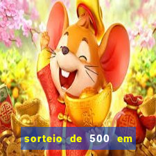 sorteio de 500 em cash toda segunda feira novibet como funciona