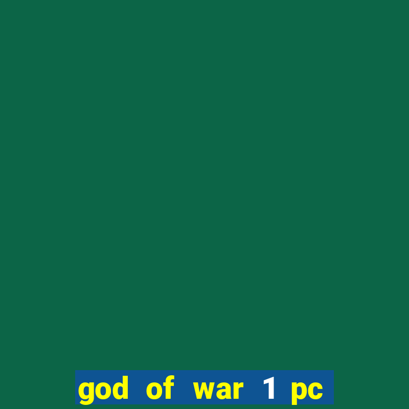 god of war 1 pc sem emulador