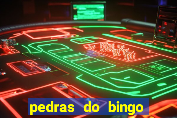 pedras do bingo para imprimir