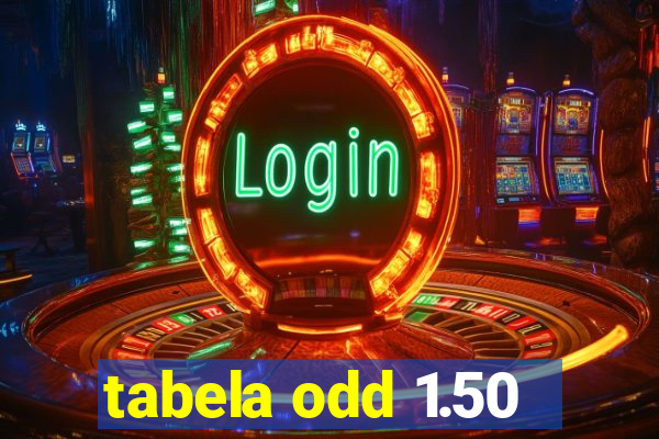 tabela odd 1.50