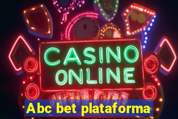 Abc bet plataforma