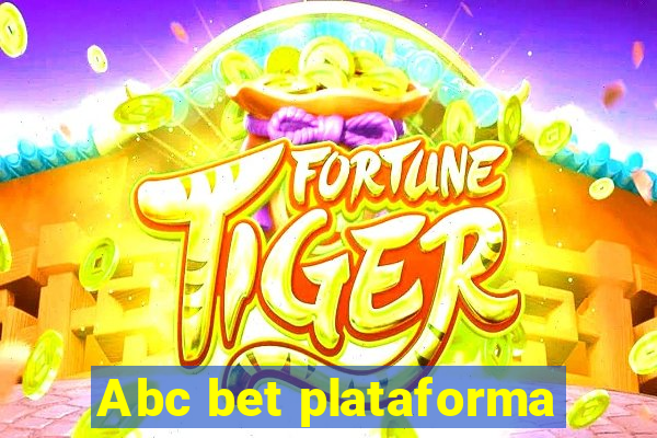 Abc bet plataforma