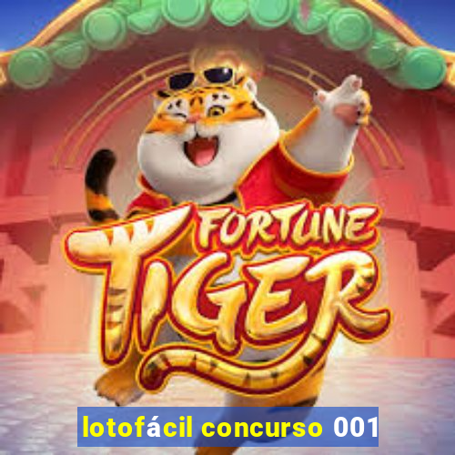 lotofácil concurso 001