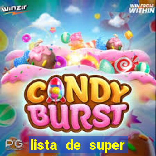 lista de super herois de a a z